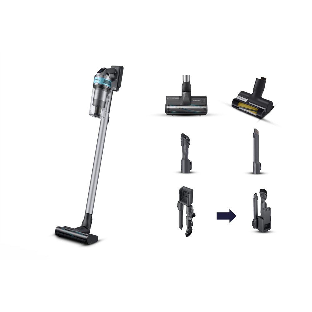 Samsung vs20b75agr1 aspiradora escoba 2 en 1 baterã­a secar sin bolsa 550 w negro, color menta