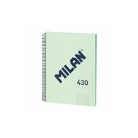 Milan 57143e80gr cuaderno y block a4 80 hojas verde