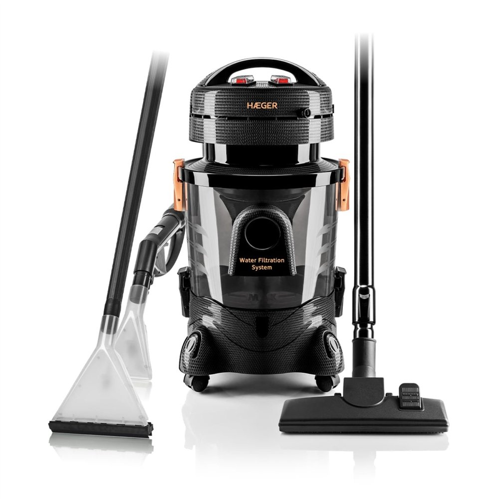 Haeger vc-12w.045a aspiradora 7 l aspiradora de tambor seca y húmeda 1400 w