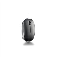 Ngs flame-c ratón universal ambidextro usb tipo c óptico 1000 dpi