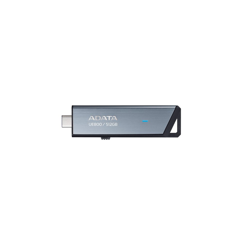 Adata ue800 unidad flash usb 512 gb usb tipo c 3.2 gen 2 (3.1 gen 2) plata