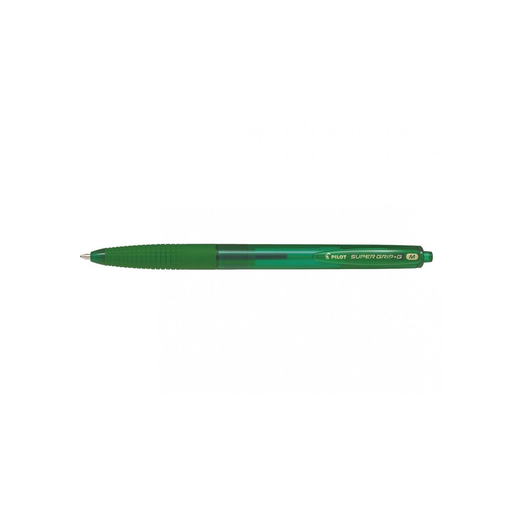 Pilot super grip g retractable verde