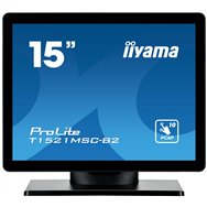 Iiyama prolite t1521msc-b2 pantalla para pc 38,1 cm (15") 1024 x 768 pixeles xga led pantalla táctil mesa negro