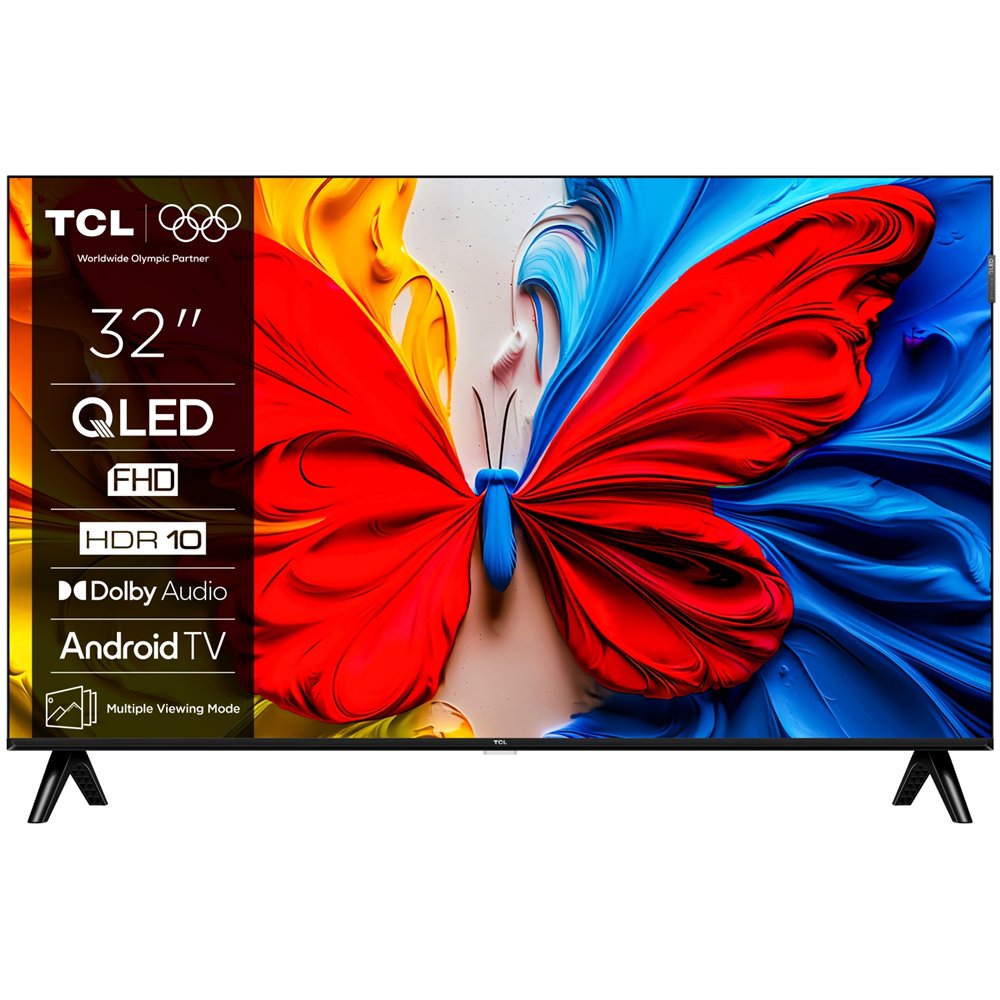 Tcl 32s5k televisor 813 cm (32) full hd smart tv wifi negro