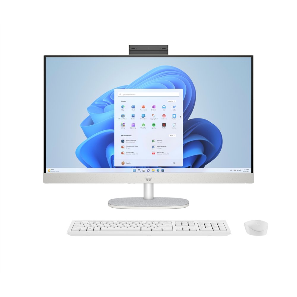 Hp 27-cr0079ns intel core i5 i5-1335u 686 cm (27) 1920 x 1080 pixeles pc todo en uno 16 gb ddr4-sdram 512 gb ssd windows 11 home