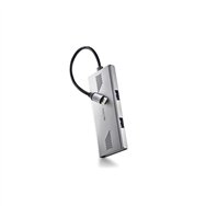 Ngs wonderduo-c usb tipo c 5000 mbit/s plata