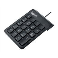 iggual teclado numérico usb ck-num-19t negro