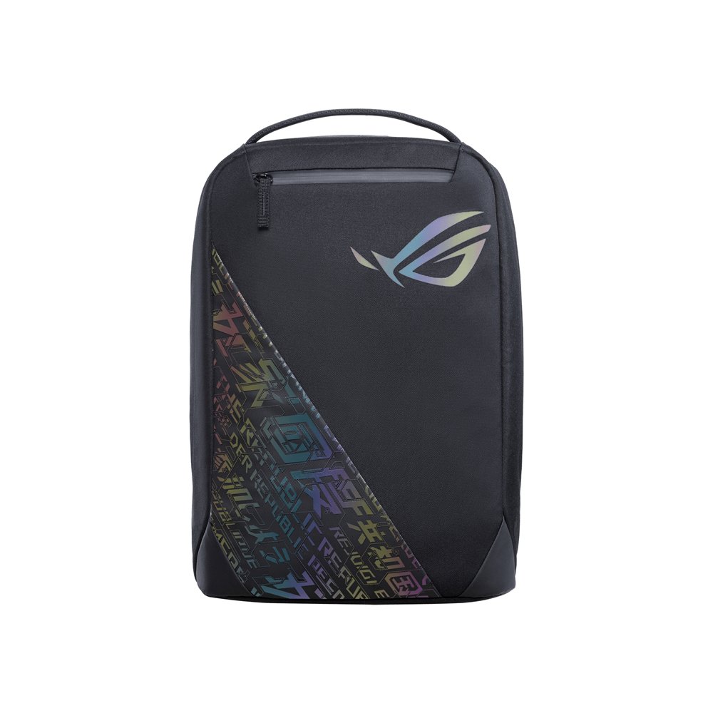 Asus rog backpack bp1501g holographic edition 43,2 cm (17") mochila negro, gris