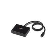 Lindy 43329 hub de interfaz usb 32 gen 1 (31 gen 1) type-c 5000 mbit/s negro