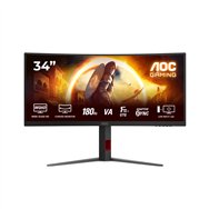 Aoc g4 cu34g4 pantalla para pc 864 cm (34) 3440 x 1440 pixeles wide quad hd led negro rojo