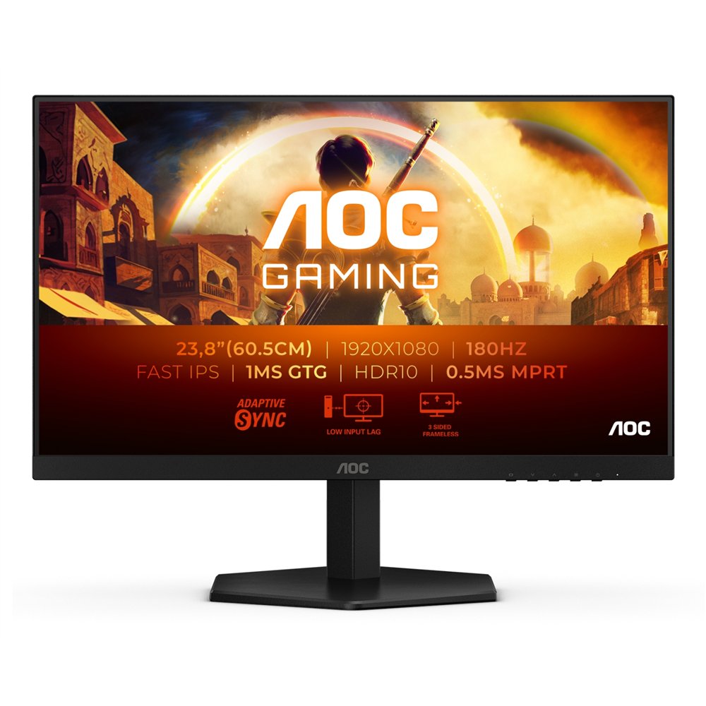 Aoc g4 24g42e pantalla para pc 61 cm (24") 1920 x 1080 pixeles full hd lcd negro