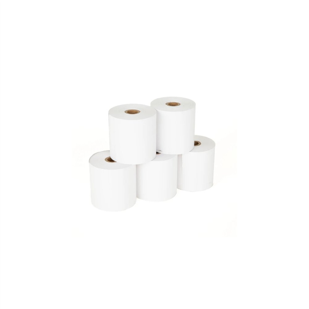 Iggual pack 5 rollos papel tã©rmico sin bpa 57x57mm