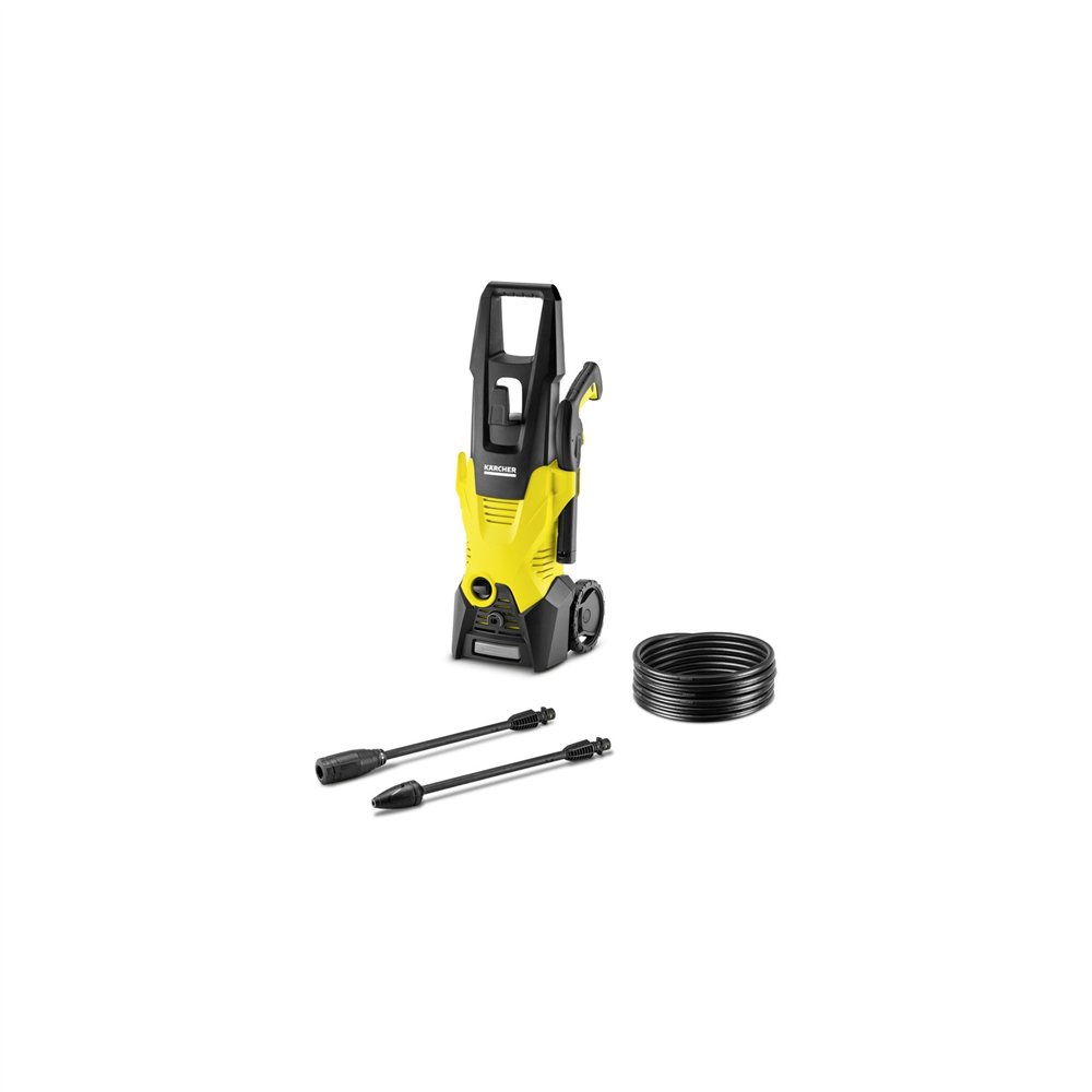 Kã¤rcher k 3 limpiadora de alta presiã³n o hidrolimpiadora compacto elã©ctrico 380 l/h negro, amarillo