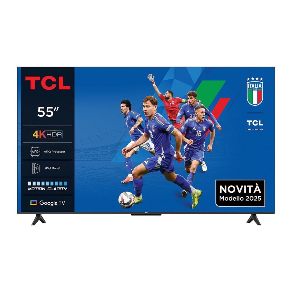 Tcl p6k 55p6k televisor 139,7 cm (55") 4k ultra hd smart tv wifi metálico