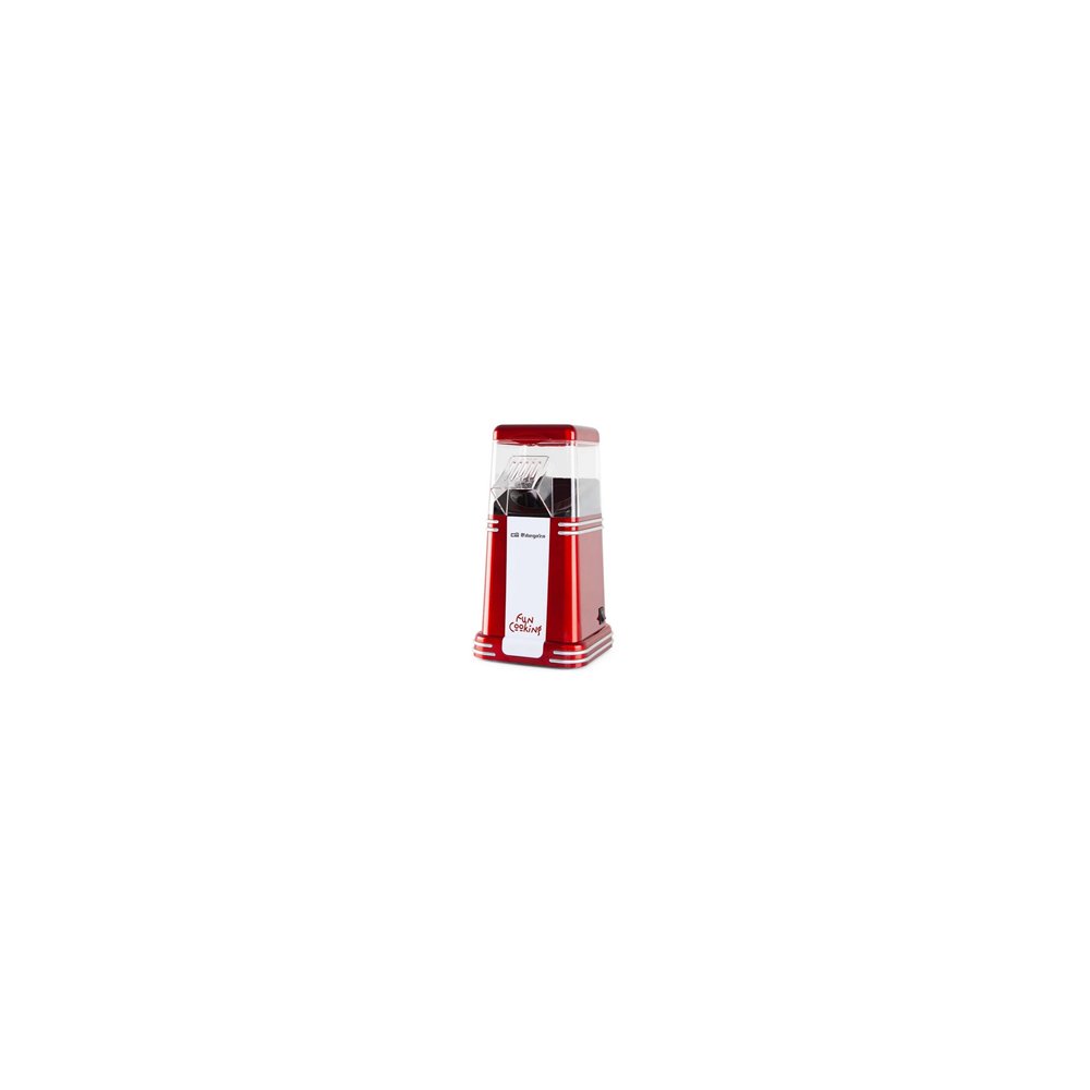 Orbegozo pa 4350 palomitas de maiz poppers rojo 3 min 1200 w