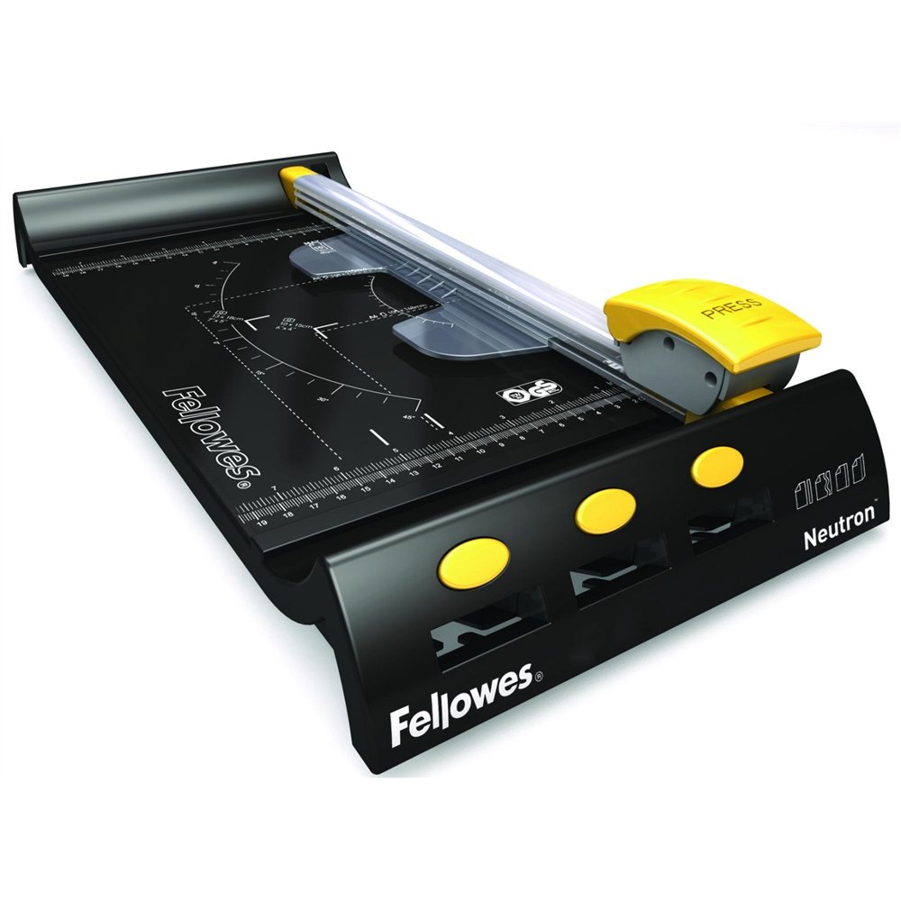 Fellowes neutron a4/120 guillotina para papel 10 hojas