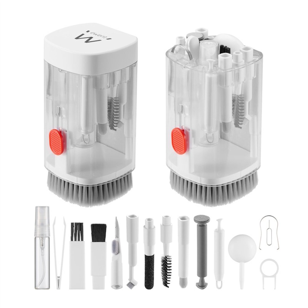 ewent ew5631 kit de limpieza para computadora headphone/headset, teclado, lcd/led/plasma, teléfono móvil/smartphone, pantallas /