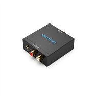 Vention convertidor de audio bdfb0-eu/ entrada toslink y rca/ salida 2x rca