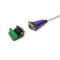 Equip cable adaptador usb-a a serie rs-422/485 db9
