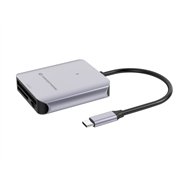 Conceptronic bian09g lector de tarjeta usb 3.2 gen 2 type-c gris