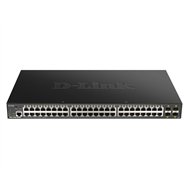 D-link dgs-1250-52xmp gestionado l3 energã­a sobre ethernet (poe) negro