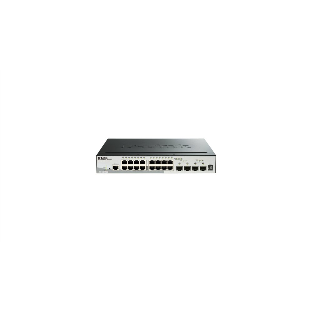d-link dgs-1510-52xmp gestionado l3 gigabit ethernet (10/100/1000) energía sobre ethernet (poe) negro