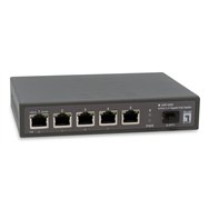 Levelone gep-0625 switch no administrado 2.5g ethernet (100/1000/2500) energã­a sobre ethernet (poe) negro