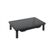 Tooq soporte elevador multiusos para monitor/portã¡til, negro
