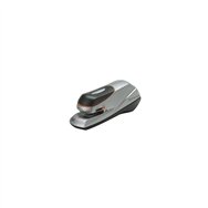 rexel grapadora optima grip eléctrica plateada/negra