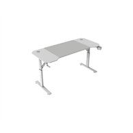 mars gaming mgd-ergo140, mesa altura ajustable 3 posiciones, superficie ergonómica, estructura metálica, alfombrilla xxl, soport