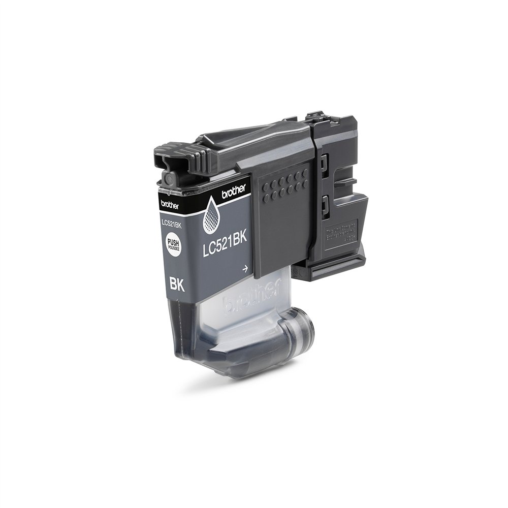 Brother lc521bk cartucho de tinta 1 pieza(s) original negro