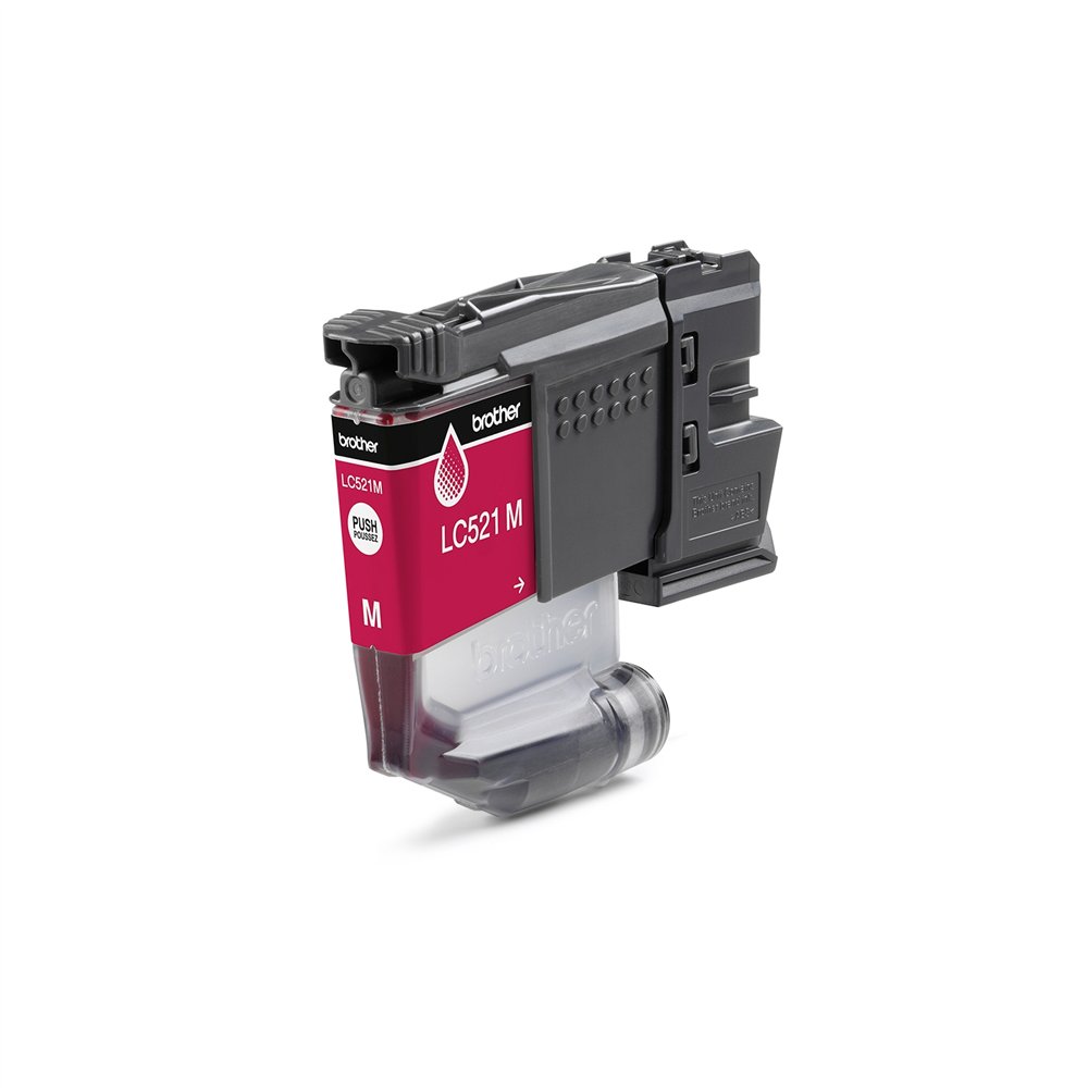 Brother lc521m cartucho de tinta 1 pieza(s) original magenta