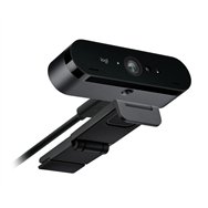 Logitech brio 4k cámara web 13 mp 4096 x 2160 pixeles usb negro