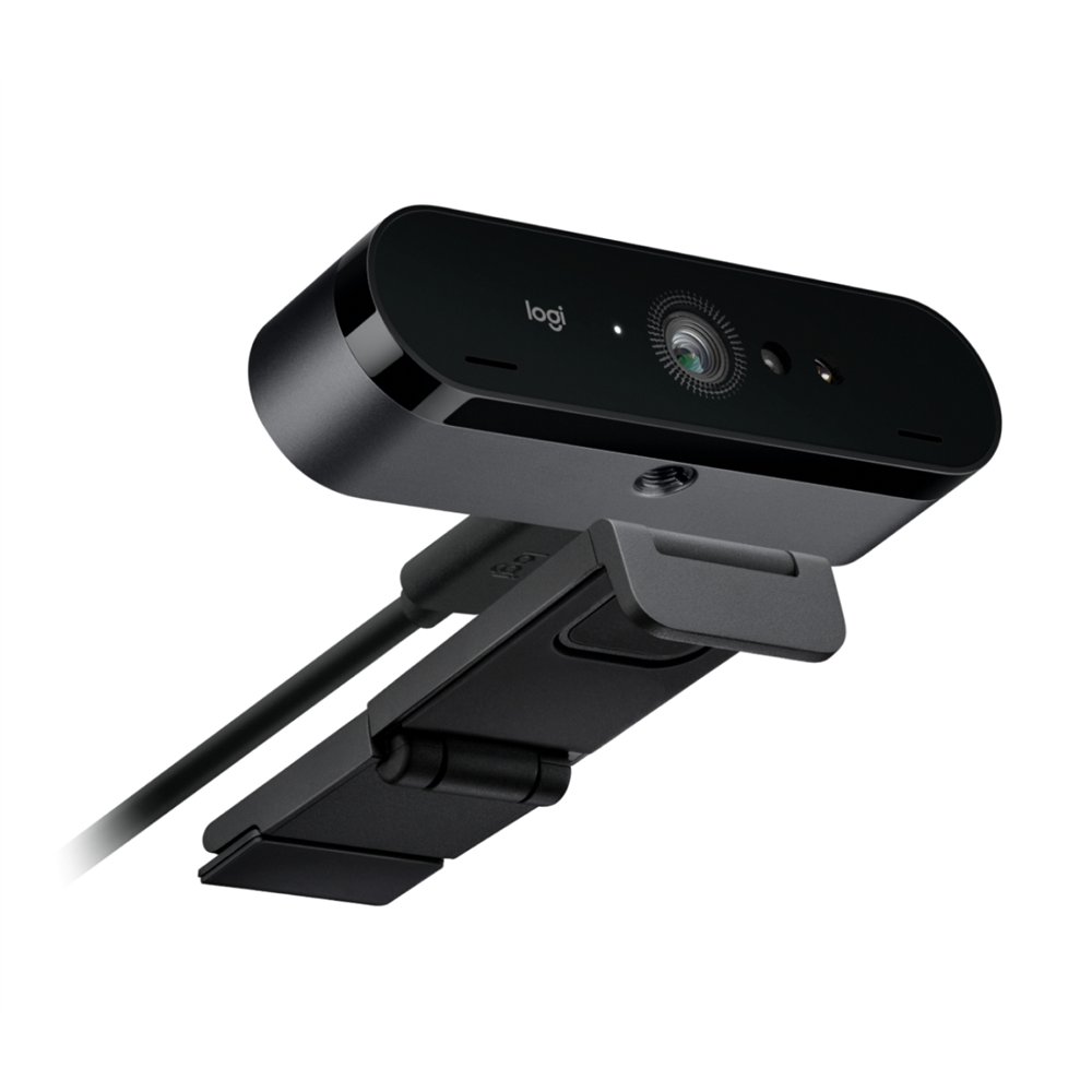 Logitech brio 4k cámara web 13 mp 4096 x 2160 pixeles usb negro