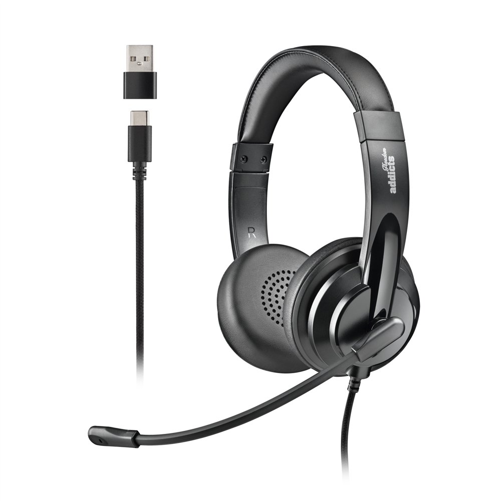 Ngs vox605 usb-c auriculares alámbrico diadema llamadas/música usb tipo c negro