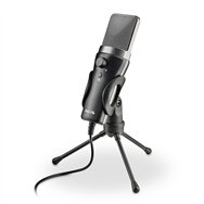 Ngs ms120 usb negro micrófono para crear podcasts