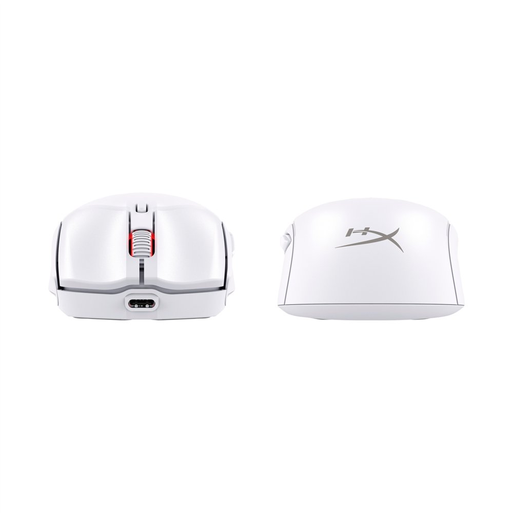 Hyperx pulsefire haste 2 mini ratón gaming inalámbrico (blanco)