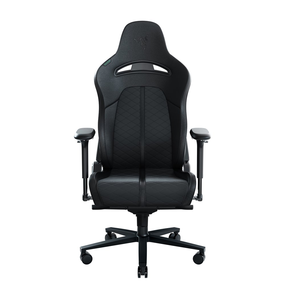 Razer enki silla para videojuegos de pc asiento acolchado negro