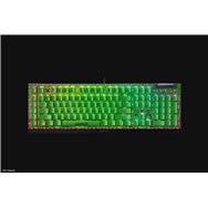 Razer blackwidow v4 x teclado juego usb qwerty inglés de ee uu verde