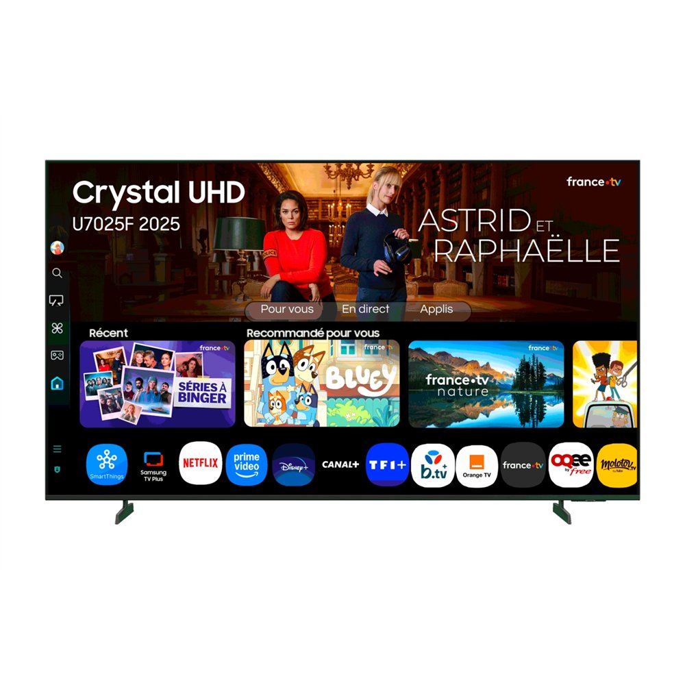 Samsung tu43u7025fk 1092 cm (43) 4k ultra hd smart tv wifi negro