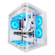 mars gaming mc-curvw midi tower negro, blanco