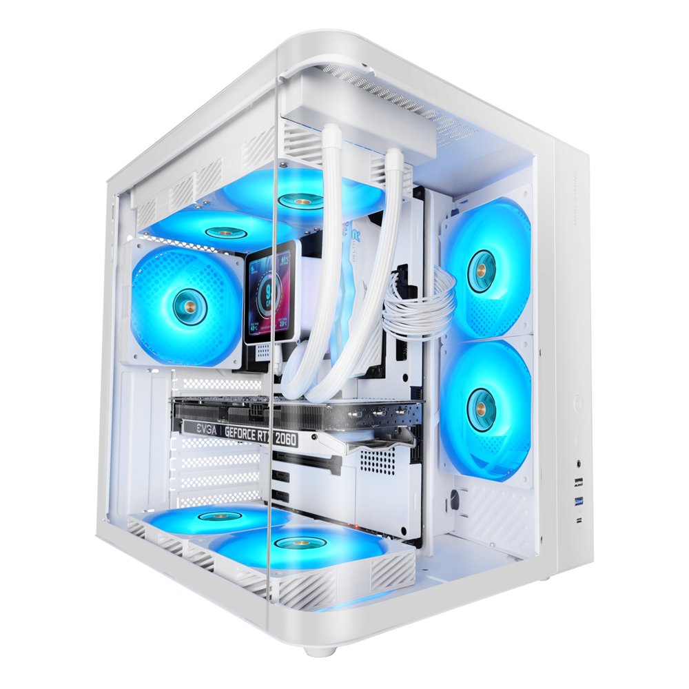Mars gaming mc-curvw midi tower negro blanco
