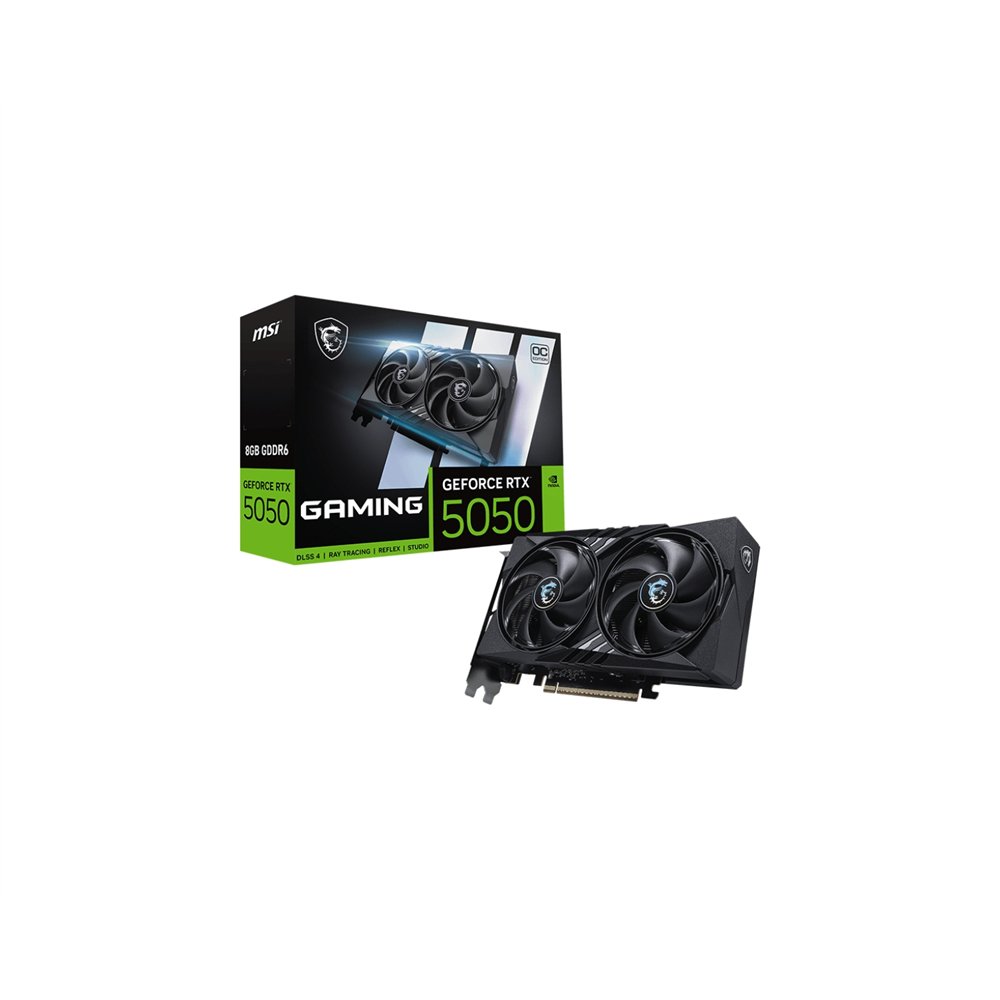 Msi geforce rtx 5050 8g gaming oc nvidia 8 gb gddr6