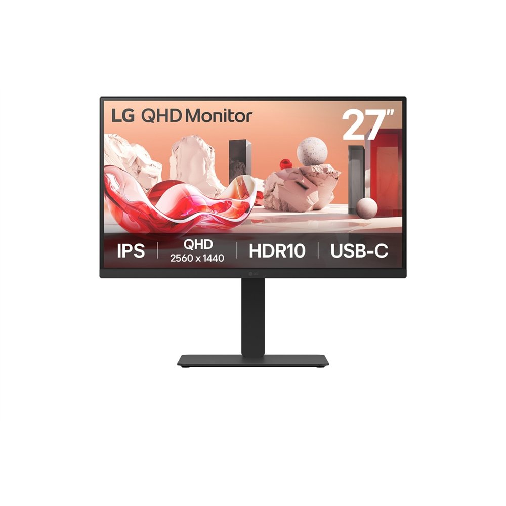 Lg 27ba75qb-baeu pantalla para pc 686 cm (27) 2560 x 1440 pixeles wide quad hd led negro