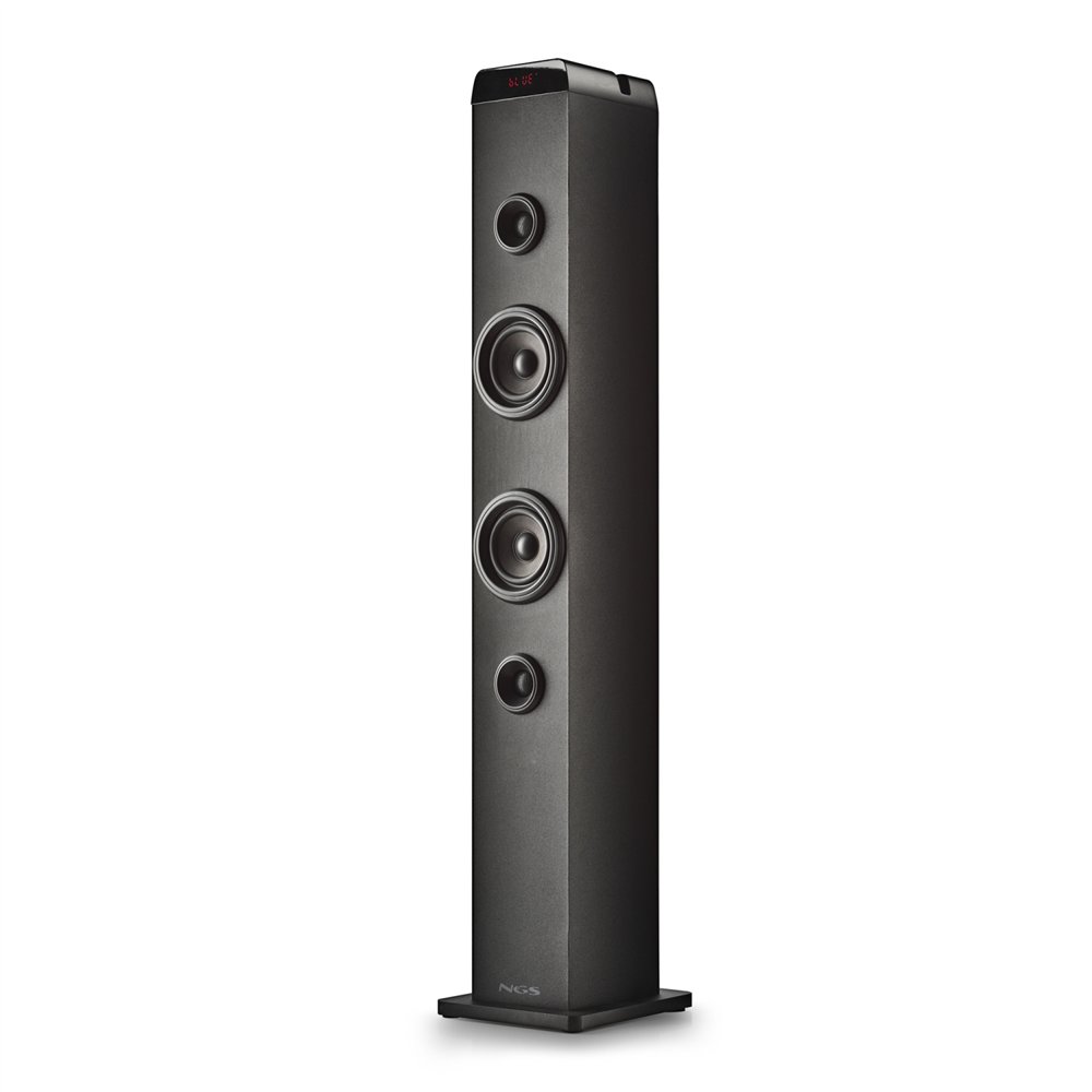 Ngs sky charm pro negro inalámbrico y alámbrico 25 w