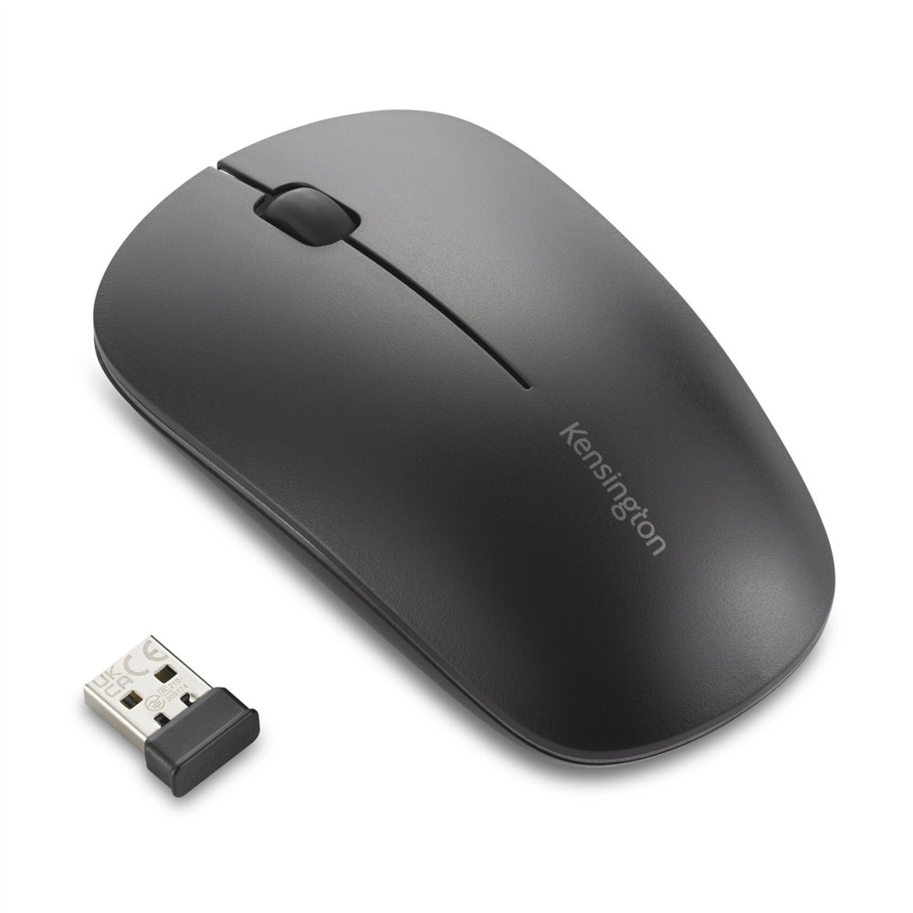 kensington my230 eq ratón oficina ambidextro rf wireless + bluetooth 1200 dpi