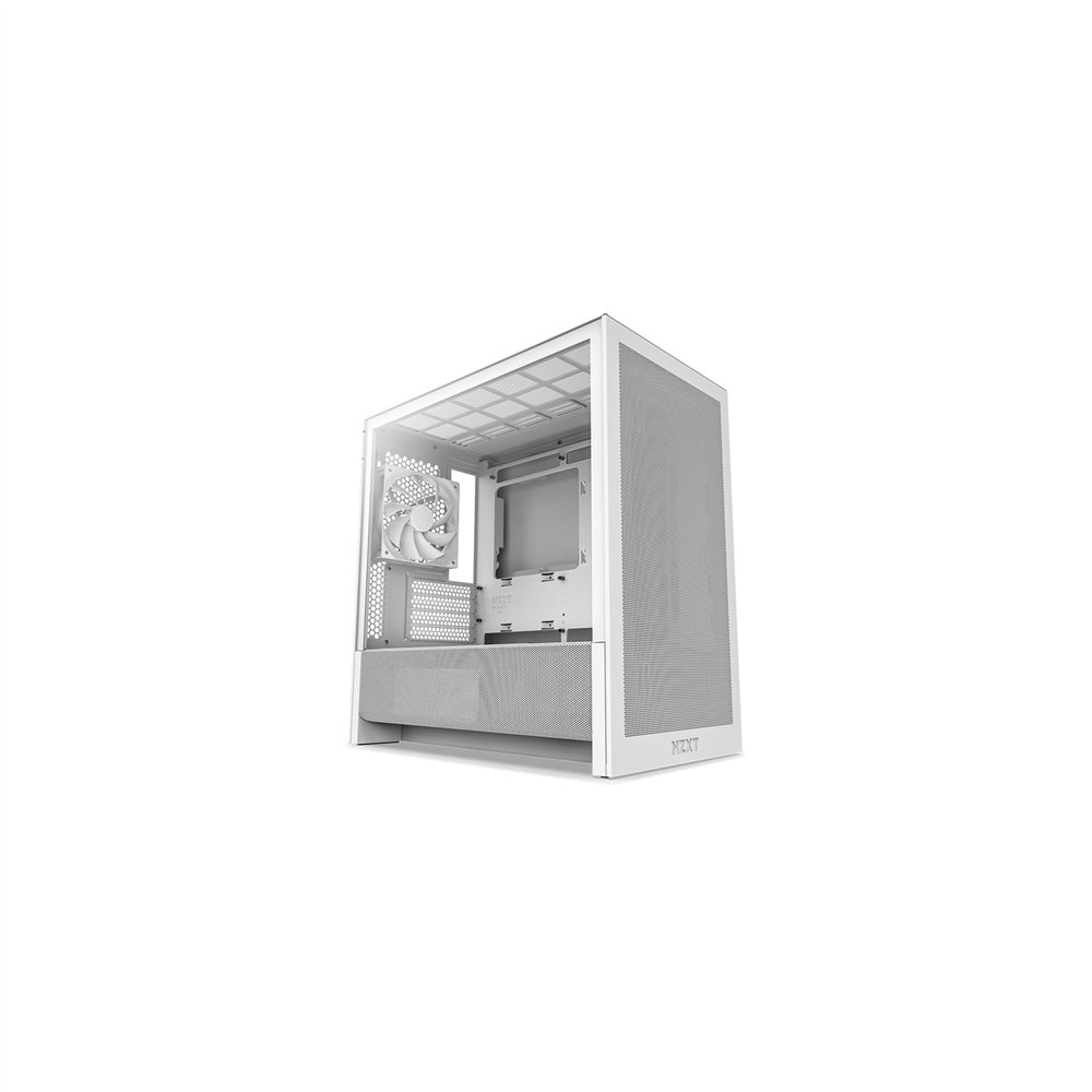 Nzxt h9 h3 flow midi tower blanco