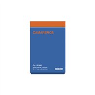 Dohe 50140d registro comercial (libro) azul naranja 100 hojas
