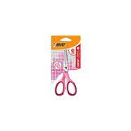 bic 9262781 tijera de escritorio y manualidades corte recto rosa