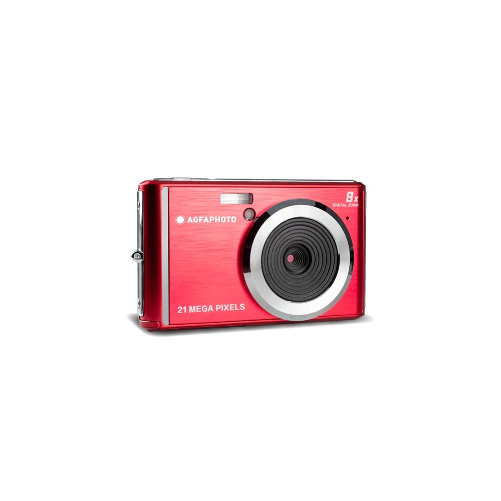 Agfaphoto realishot dc5200 cámara compacta 21 mp cmos 5616 x 3744 pixeles rojo